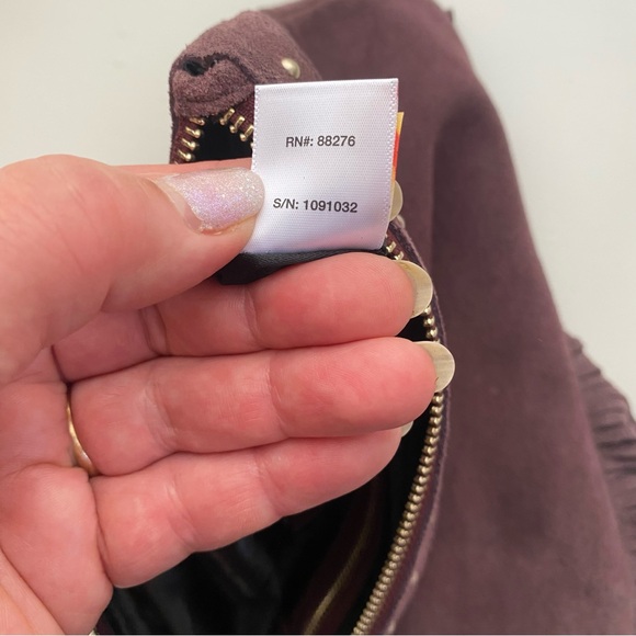 NWT Ugg Large Zip Studded Fringe Pouch/Clutch - Picture 6 of 9